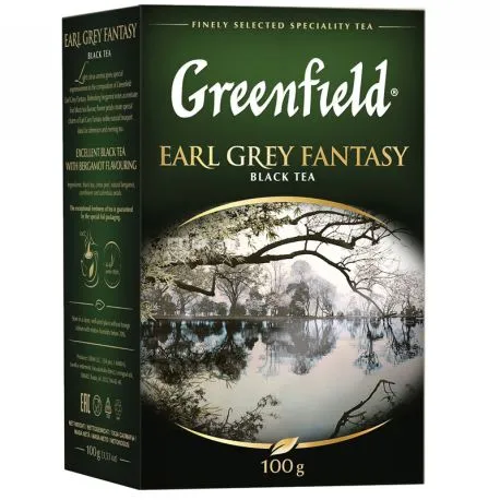 Чай розсипний Greenfield Earl Grey чорний 100г (801001)