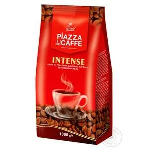 Кава в зернах смажена Intense Piazza Robusta 1 кг (807249)