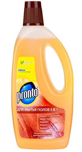 Засіб для миття дерев'яної підлоги Pronto 5 в 1 750 мл (336871)