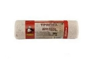 Серветка для миття підлоги ТМ Панда 50х60 см біла (240017)