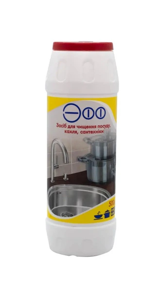 Порошок для чищення посуду кахля сантехніки ЕФФ 500 г (663496)