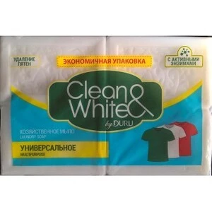 Мило тверде універсальне  Clean White Duru Classik 4шт х 120г (400/20)