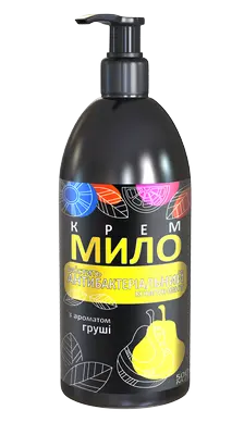 Крем-мило косметичне з ароматом груші антибактеріальний ефект  500 мл (1011)