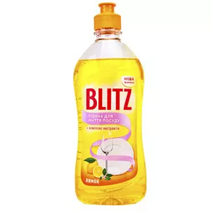 Засіб для миття посуду BLITZ Лимон 1 л ПЕТ пляшка (210000432)