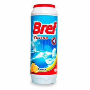Порошок для чищення Bref з Активним хлором Лимон 500 г (5845)