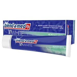 Зубна паста Blend-a-med 3d white ніжна м'ята 100 мл. (81672545)